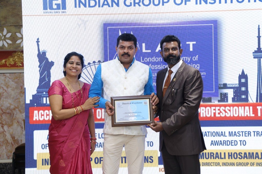 indian group of institutions mangalore-murali nair hosamajalu